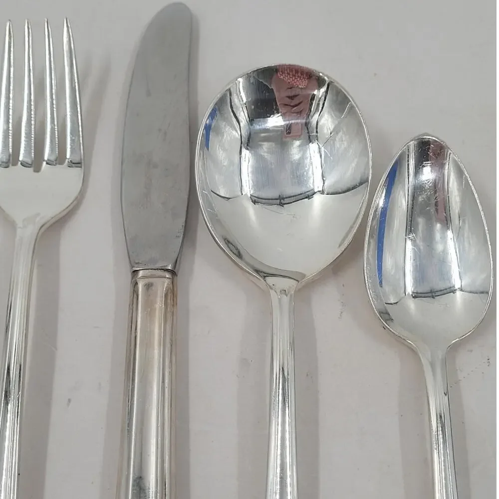 Rogers Brothers Silverplate‎ Eternally Yours Coquette 5 Piece Setting 3-8